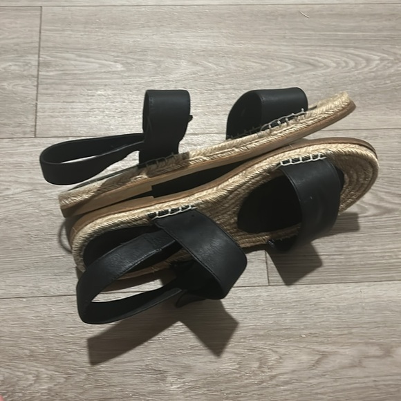 Eileen Fisher Black Espadrilles adjustable strap women’s size 9 - Picture 9 of 9